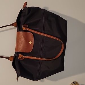 Longchamp le pliage expandable purple